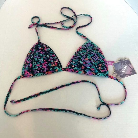 NWT YMI Bikini Top Size Medium - Picture 2 of 9
